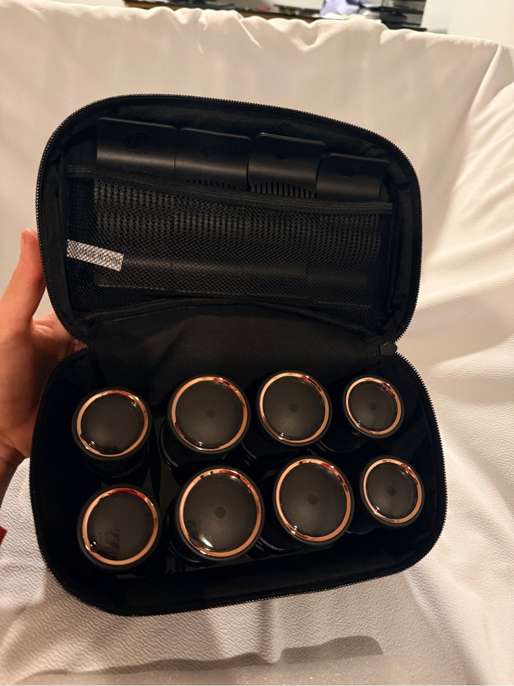 NEW T3 Volumizing Hot Rollers LUXE Set of 8 Hair Curlers | 4 XL & 4 L - Picture 5 of 8